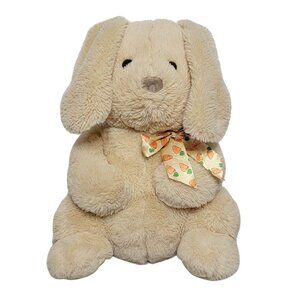 Walmart Beige Tan Bunny Rabbit 16" Plush Stuffed Animal Toy